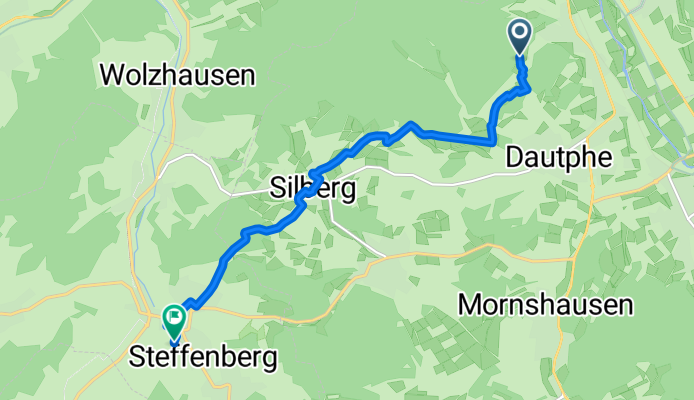 Dautphetal nach Oberland, Steffenberg