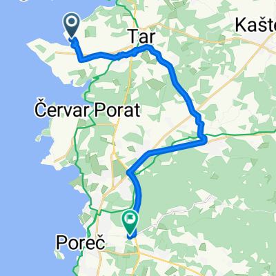 Lanterna, Tar nach Poreč