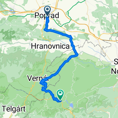 Poprad- Podlesok- s. Kopanec- Stratená