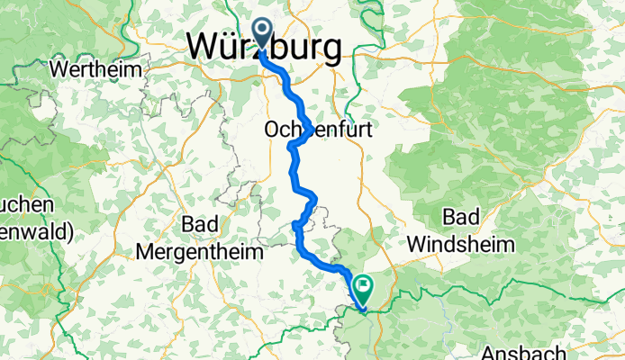 Wurzburg - Rothenburg upon Tauber