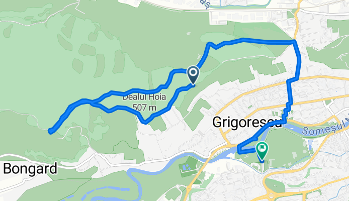 Strada Uliului to Strada Plopilor