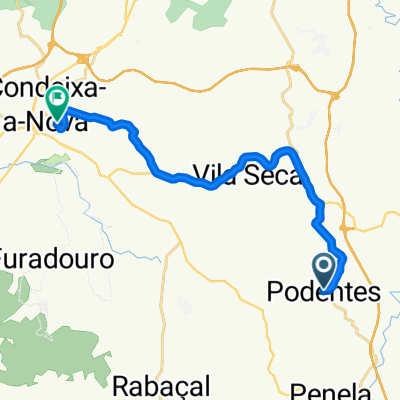 Rua do Paço, Podentes a Urbanização Quinta Nova, Condeixa-a-Nova