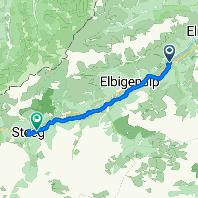 Häternach, Häselgehr nach Lechweg, Steeg