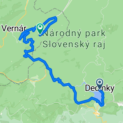 Dedinky- Stratená- s.Kopanec- Blajszloch