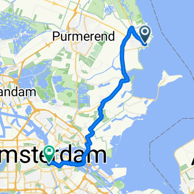 Itinéraire à Amsterdam