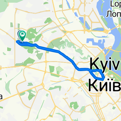 Тираспольська вулиця, Київ to Тираспольська вулиця, Київ