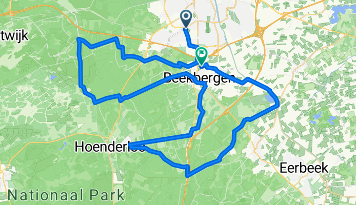 From Apeldoorn to Beekbergen