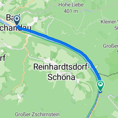 1. Bad Schandau - Hrensko
