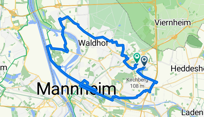 Naumburger Weg nach Freiberger Ring