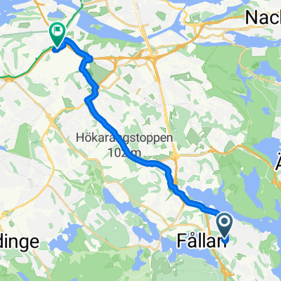 Tornslingan, Trångsund to Västberga allé, Hägersten