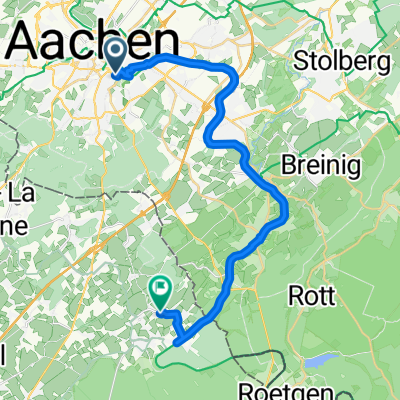 Aachen nach Burgstraße