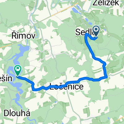 Komařice do Silnice Bez Názvu