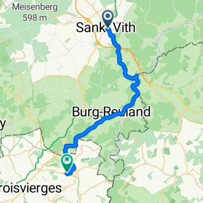 Mühlenbachstraße nach Weilwerdangerstrooss