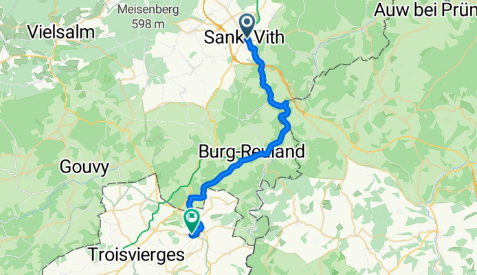 Mühlenbachstraße nach Weilwerdangerstrooss