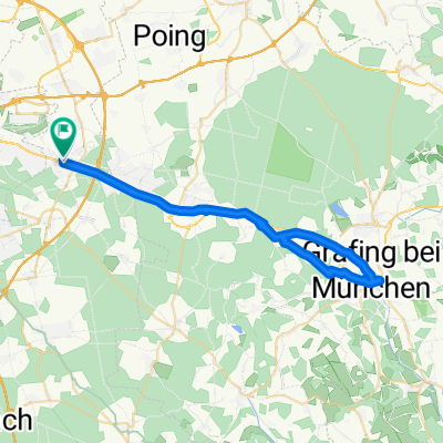 Salmdorfer Straße, Haar nach Salmdorfer Straße, Haar