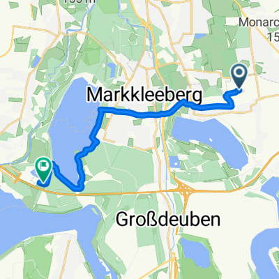 Dösener Weg, Markkleeberg nach A38, Zwenkau