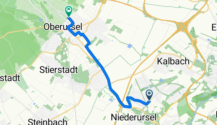 Otto-Schott-Straße to Rossertstraße