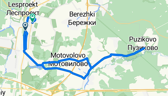 От Симферопольская улица до проспект лет Октября 12а