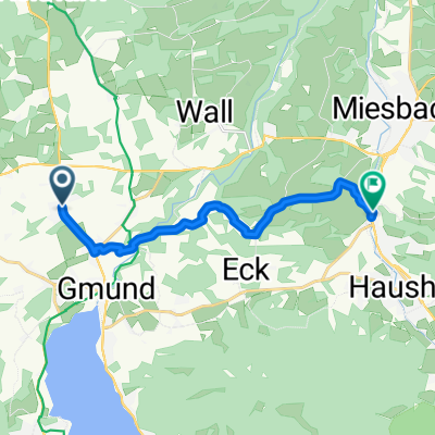 Am Eisweiher nach Hausham