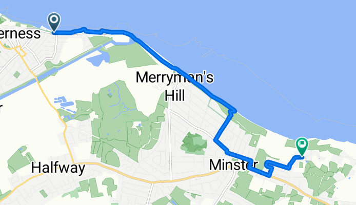 Marine Parade to Oak Lane