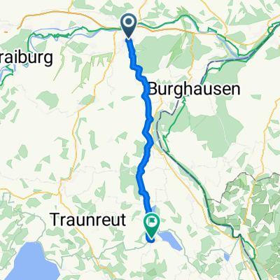 Faltermaierweg, Neuötting nach Watzmannstraße, Waging a.See