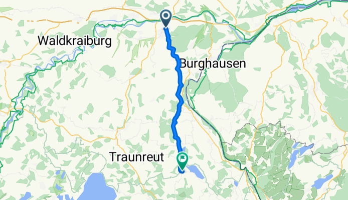 Faltermaierweg, Neuötting nach Watzmannstraße, Waging a.See