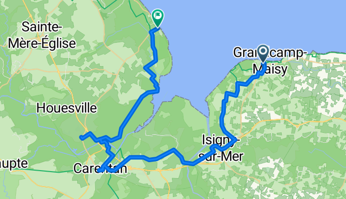 Day 8 - 8/04/26 From Grandcamp-Maisy to Sainte-Marie-du-Mont