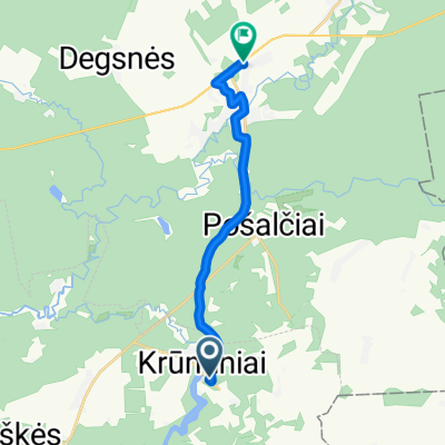 Versekos gatvė to Čižiūnų gatvė