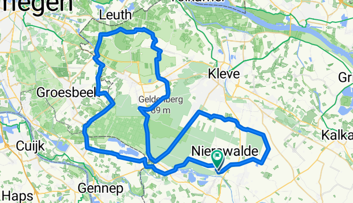 Route in Goch