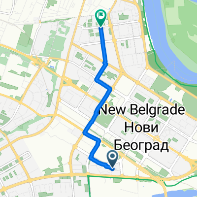 Jurija Gagarina, Belgrade to Луја Адамича, Belgrade