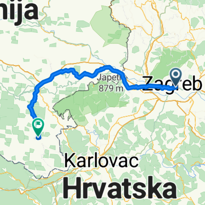 Zagreb - Centar - Črnomelj