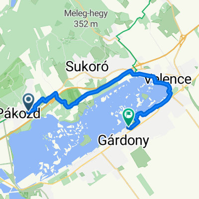 Budai út, Pákozd - Pisztráng utca, Gárdony