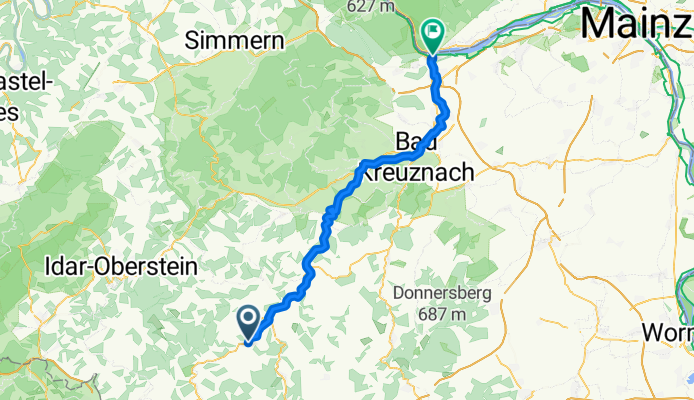 Offenbach-Hundheim - Bingen am Rhein