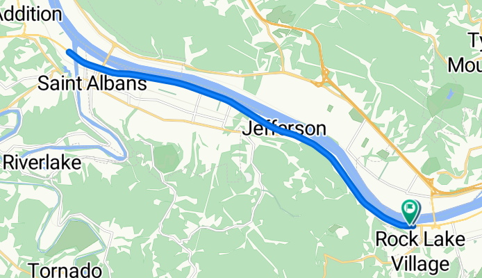 5403 MacCorkle Ave SW, South Charleston to 5427 MacCorkle Ave SW, South Charleston