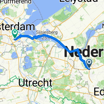 Zelderseweg nach Bijlmerdreef