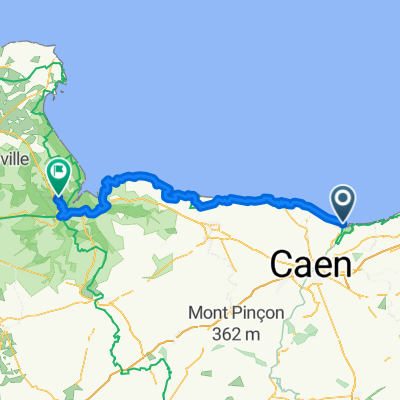 From Ouistreham to Carentan-les-Marais
