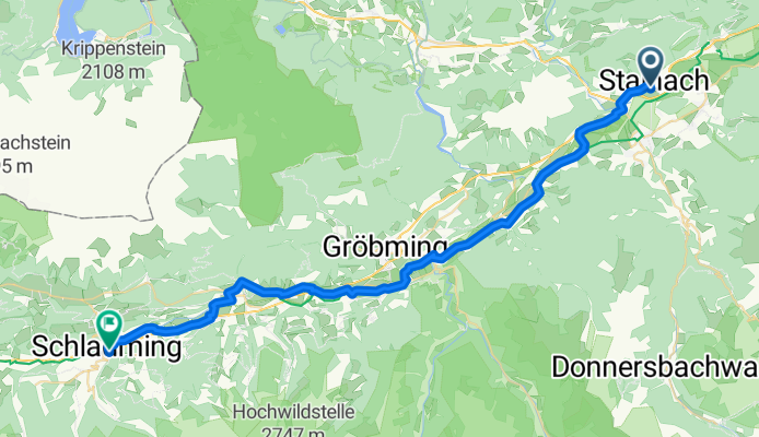 Stainach-Irdning nach Schladming