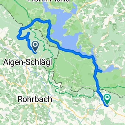 Untergrünwald nach Hinterweißenbach