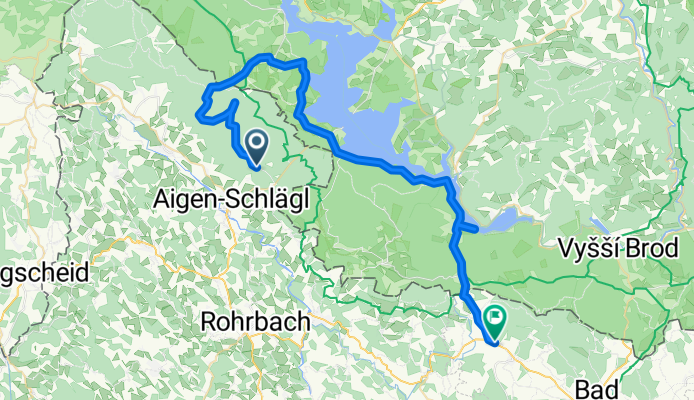 Untergrünwald nach Hinterweißenbach