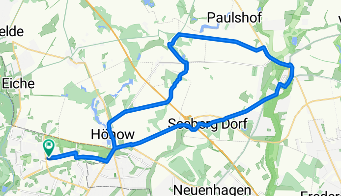 Rundweg über Altlandsberg, Trappenfelde und Hönow