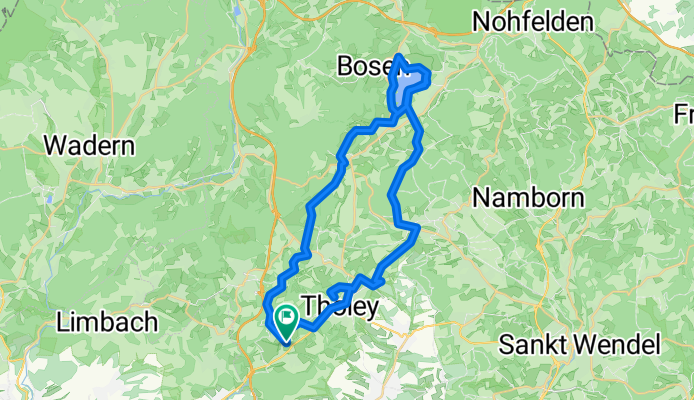 Ohlenkopfstraße, Tholey nach Ohlenkopfstraße, Tholey