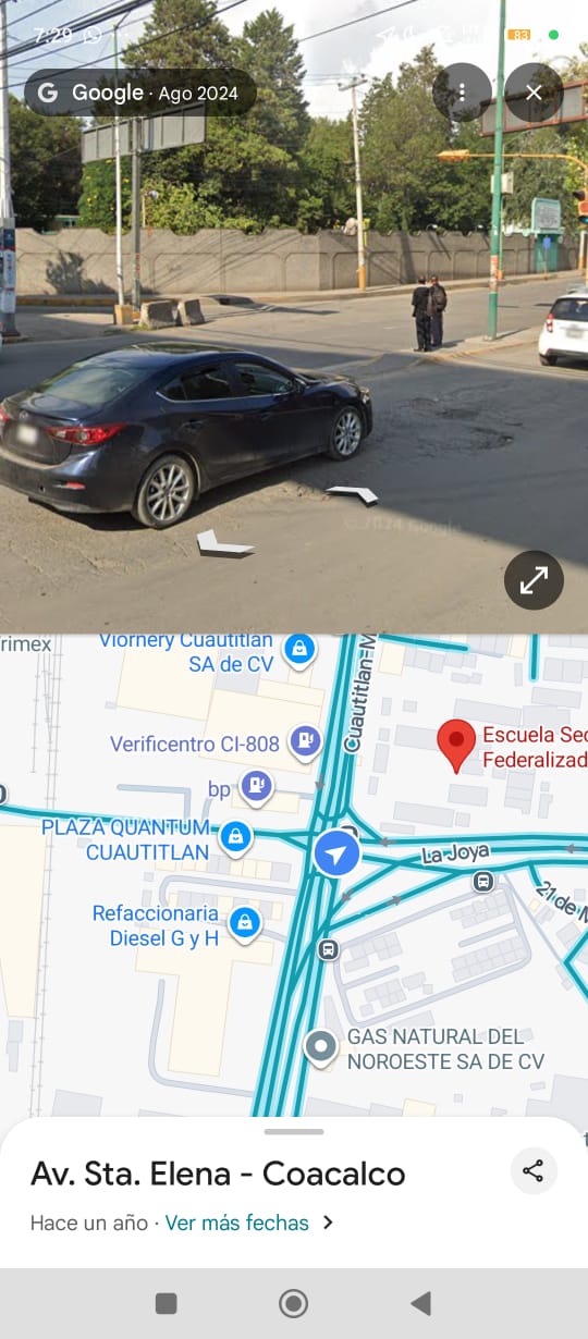 De Sauce a parque Naucalli