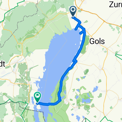 Bahnstraße nach Badeanlage