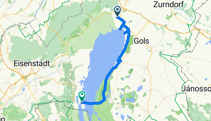 Bahnstraße nach Badeanlage