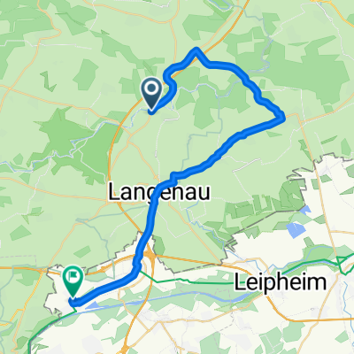 L 1079, Setzingen nach Hasenweg, Elchingen