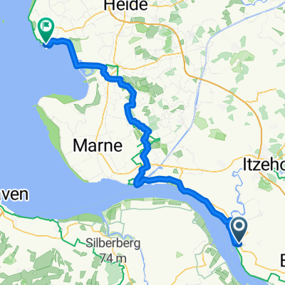 Glückstadt to Büsum