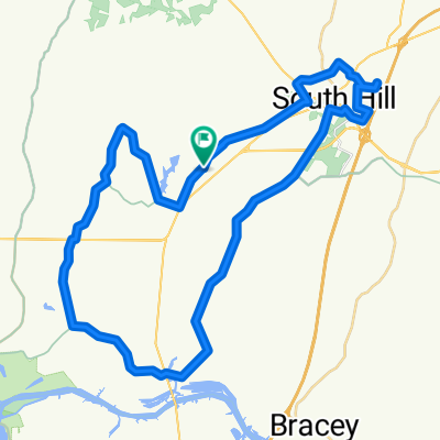 Plank Rd, South Hill to Plank Rd, South Hill