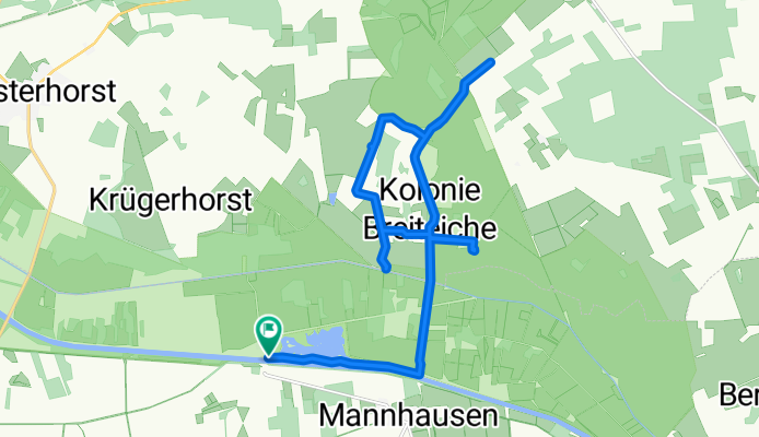 Piplockenburg, Calvörde nach Piplockenburg, Calvörde
