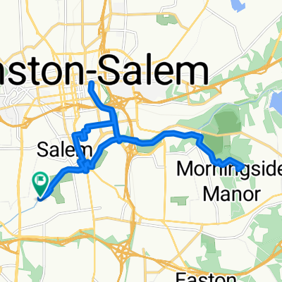 11 Mile Winston Salem Loop