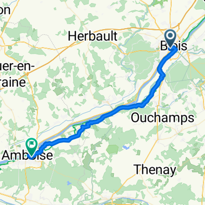 Rue du Docteur Jean Laigret, Blois to Rue de la Malonnière, Amboise